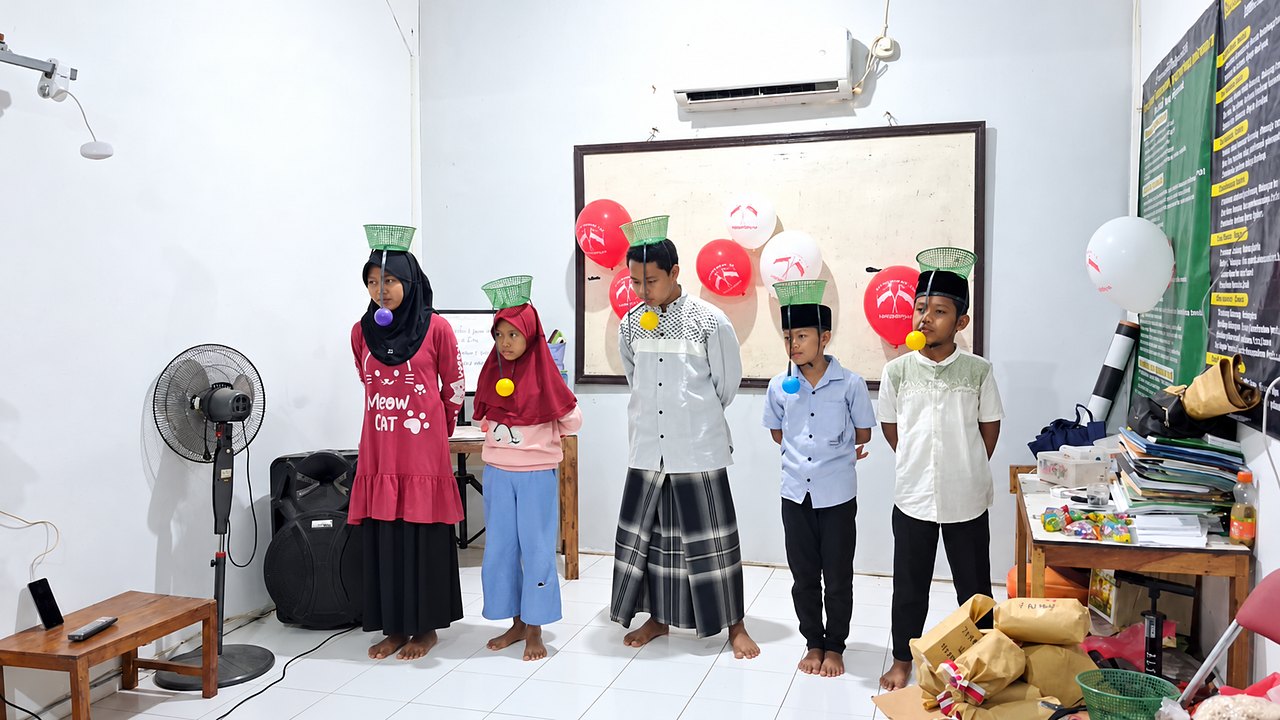 Anak-anak AN-NABA mengikuti Games Nusantara